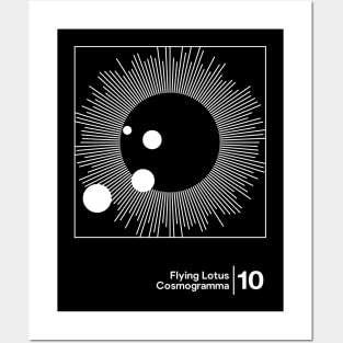 Cosmogramma / Minimalist Graphic Artwork Fan Design Posters and Art